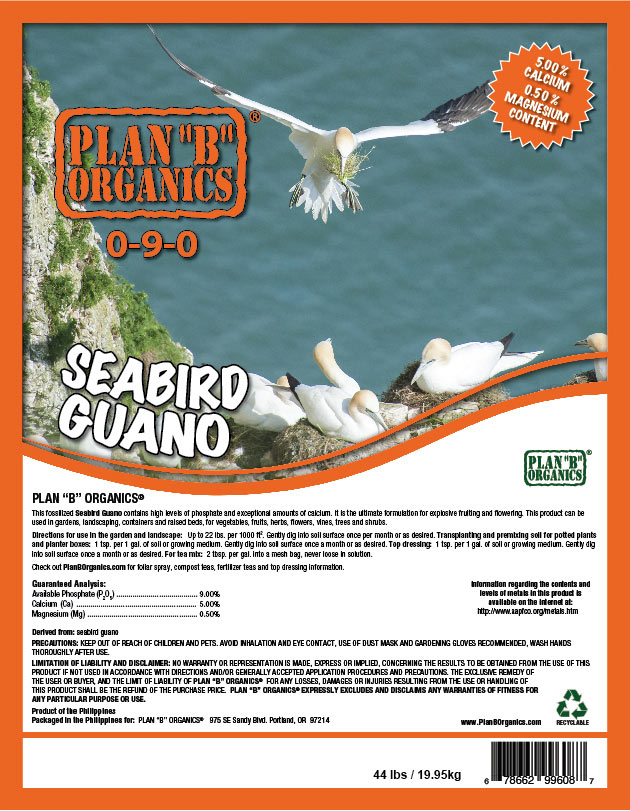Plan "B" Organics™ Seabird Guano