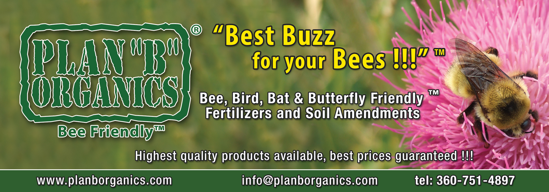 Plan B Organics Sustainable Choice