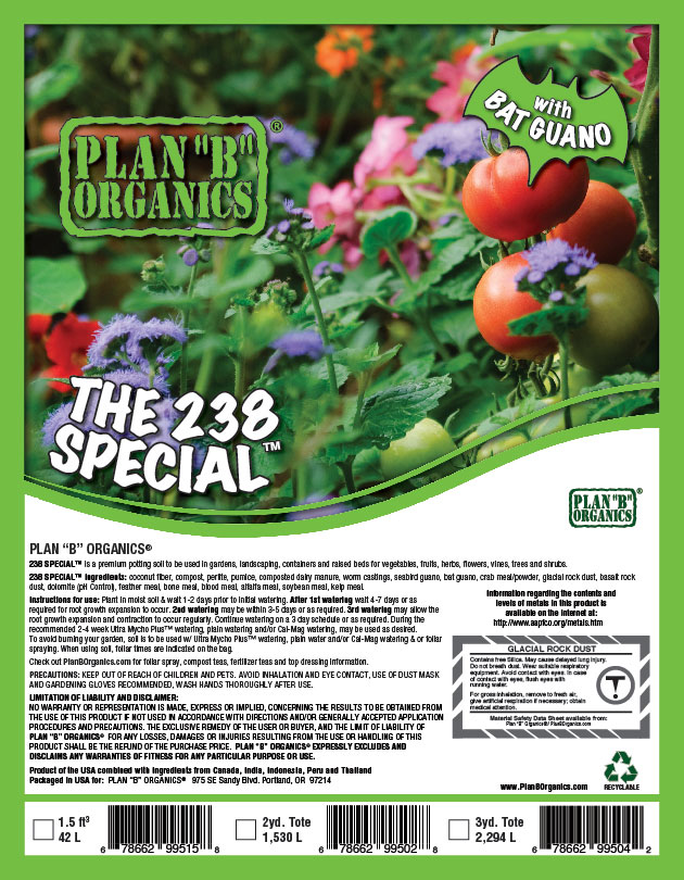 Plan "B" Organics™ The 238 Special