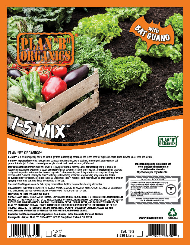 Plan B Organics™ I-5 Mix