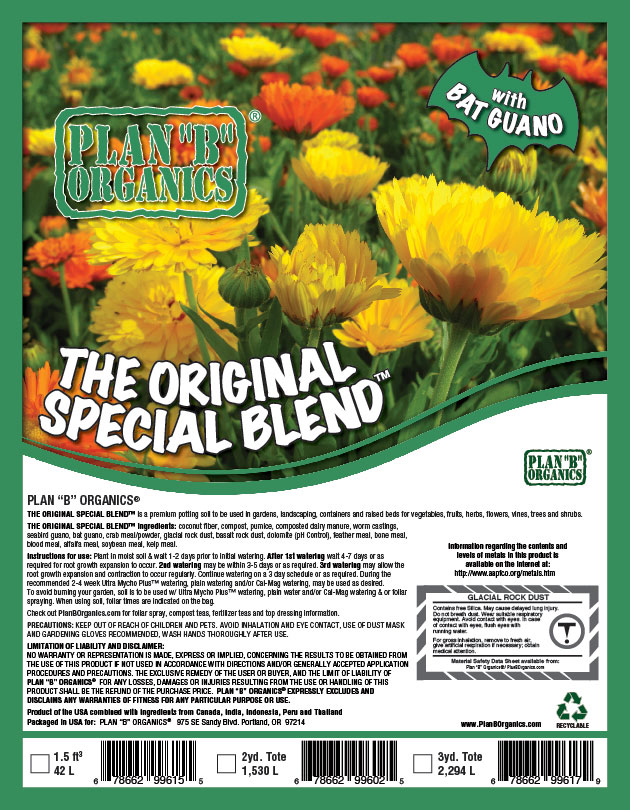 Plan "B" Organics™ Original Special Blend