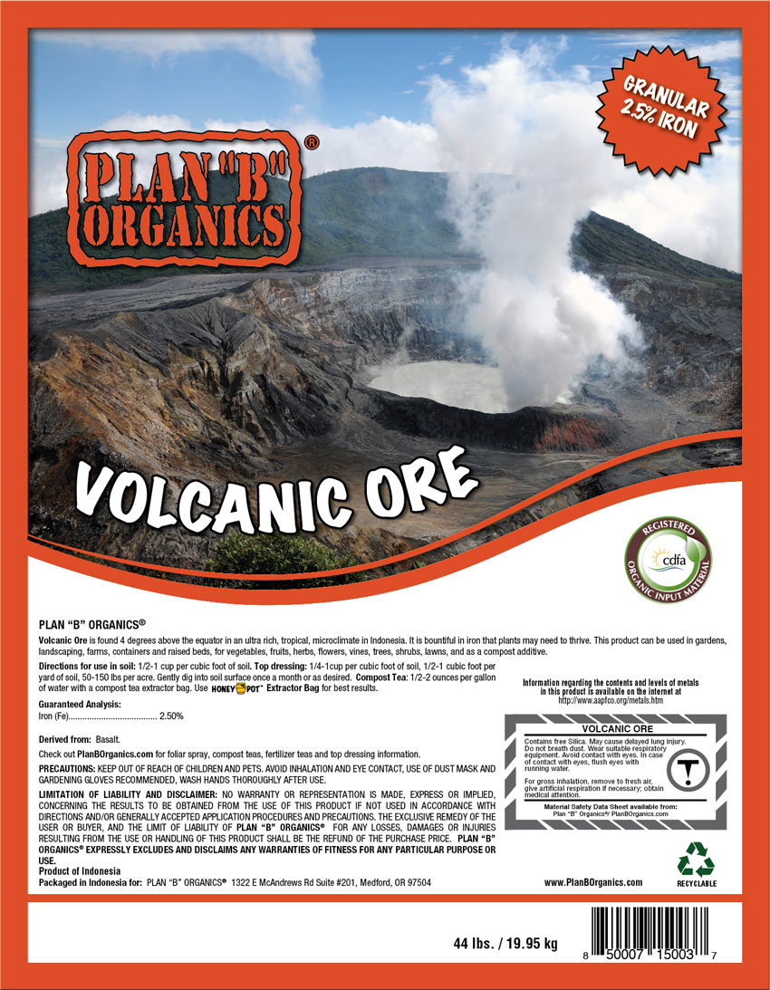 Plan B Organics™ Glacial Rock Dust