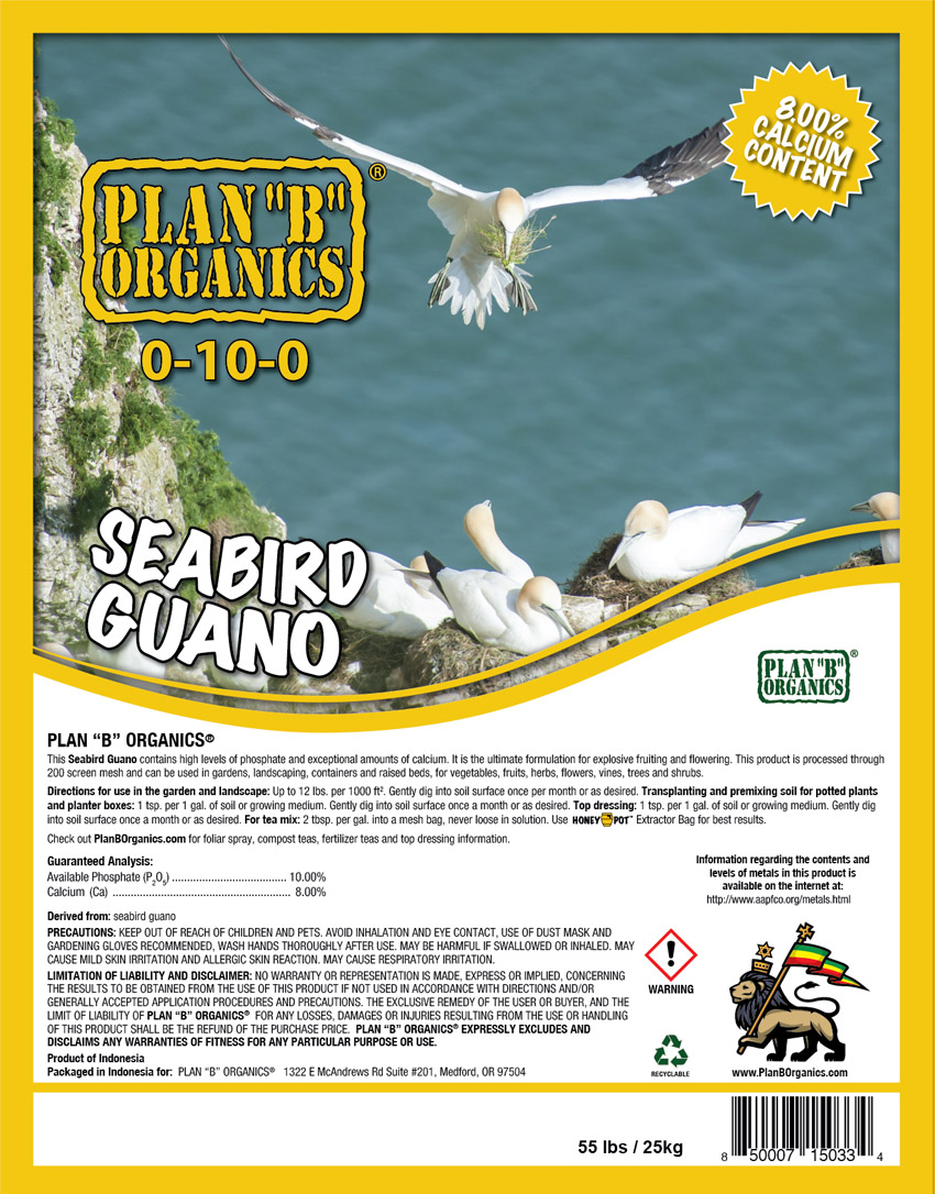 Plan B Organics™ Seabird Guano 0-10-0